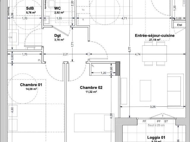 Appartement vente à La Rochelle