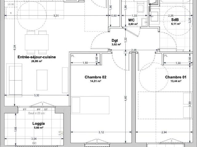 Appartement vente à La Rochelle