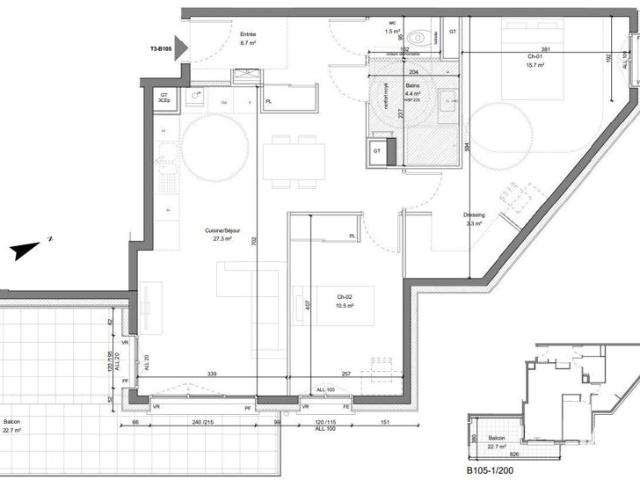 Appartement vente à Grenoble, Brié-et-angonnes