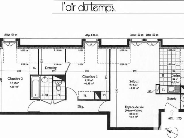 Appartement vente à Torcy, Coupvray