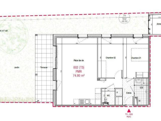 Appartement vente à Le Bouillon Jaune, Puceul