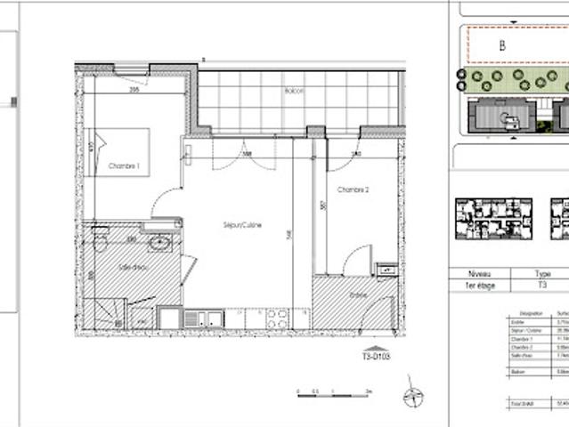 Appartement vente à Angers, Trélazé
