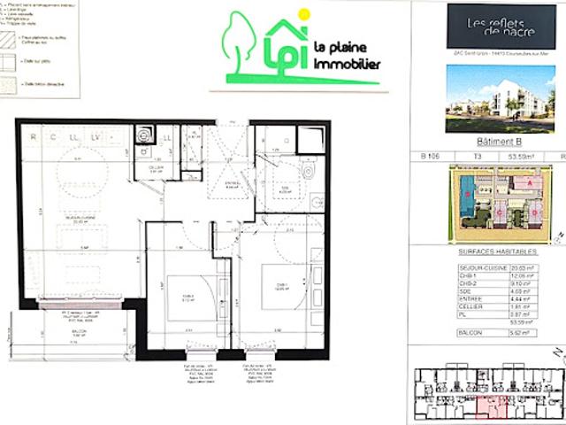 Appartement vente à Caen, Courseulles-sur-mer