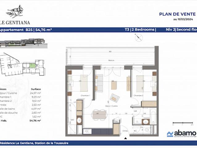Appartement vente à Saint-Jean-de-Maurienne, Fontcouverte-la Toussuire