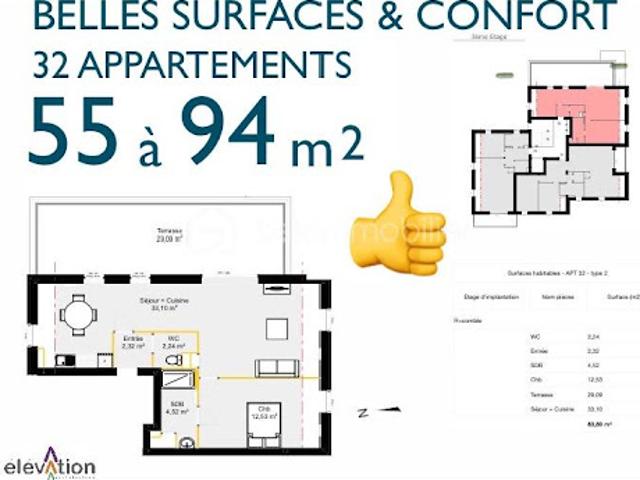 Appartement vente à Calais, Marck