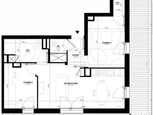 Appartement vente à Saint-Nazaire, Saint-nazaire