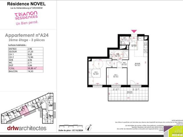 Appartement vente à Colmar-Ribeauvillé, Turckheim