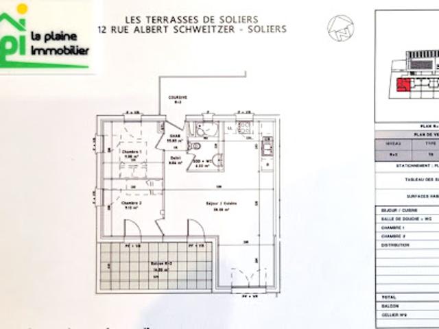 Appartement vente à Caen, Soliers
