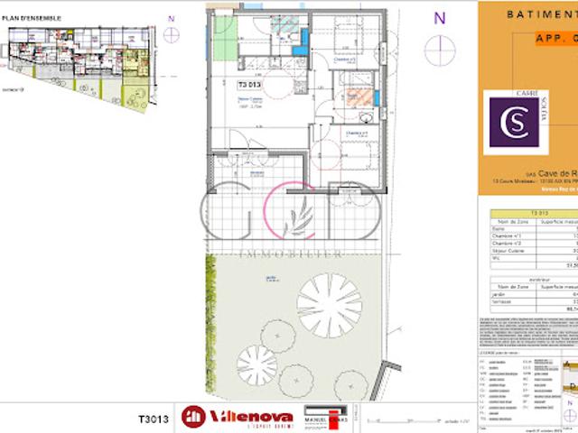 Appartement vente à Aix-en-Provence, Rognes
