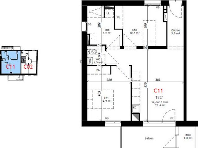 Appartement vente à Vannes, Bretagne