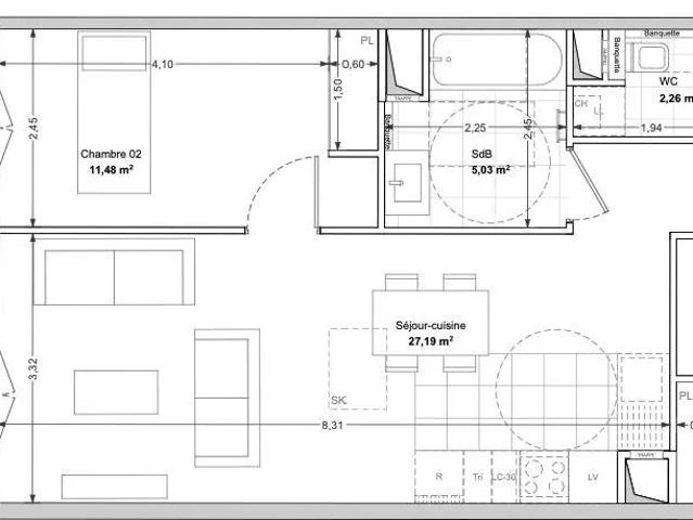 Appartement vente à La Rochelle