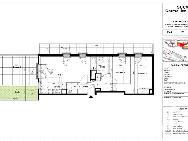 Appartement vente à Argenteuil, Cormeilles-en-parisis