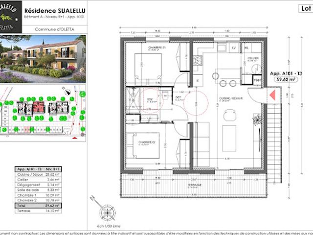 Appartement vente à Calvi, Oletta