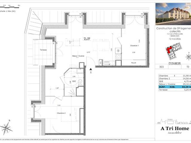 Appartement vente à Caen