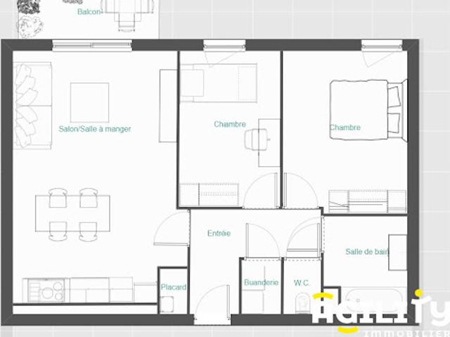 Appartement vente à Douai, Orchies
