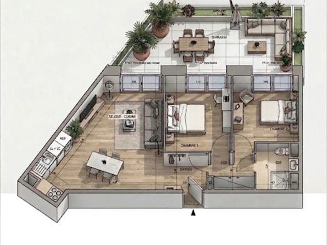 Appartement vente à Bobigny, Vaux-montreuil
