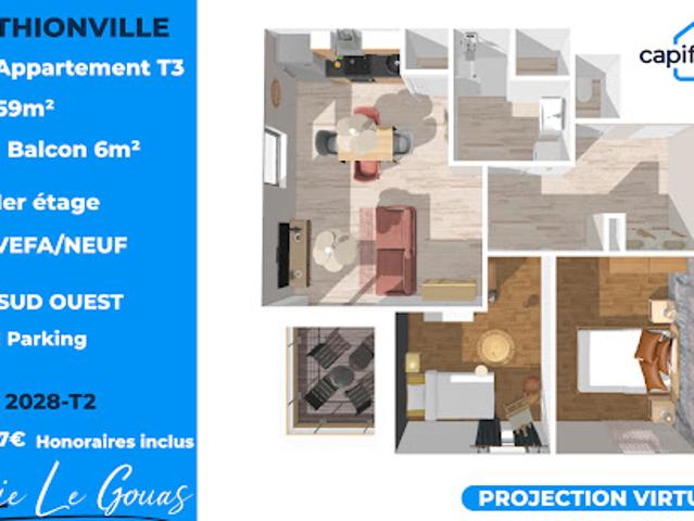 Appartement vente à Thionville