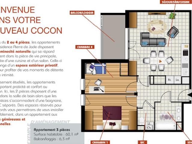 Appartement vente à Montauban