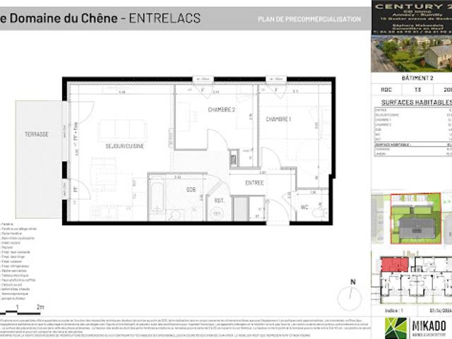 Appartement vente à Chambéry, Albens
