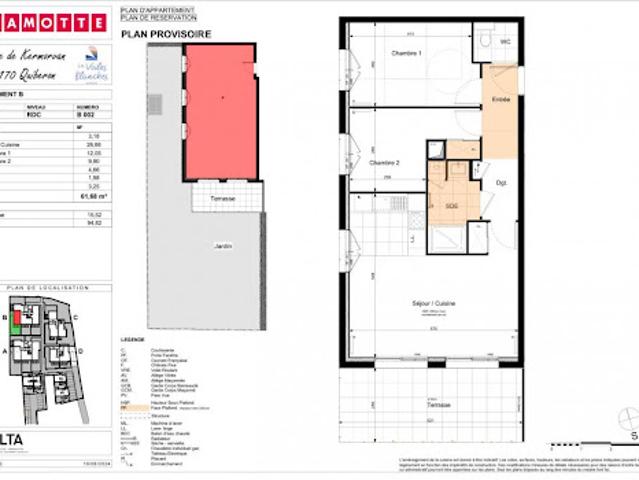 Appartement vente à Lorient, Bretagne