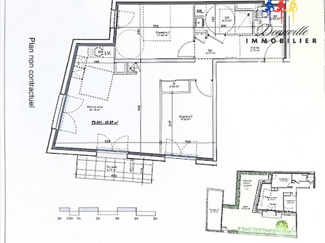 Appartement vente à Lisieux, Bonneville-sur-touques