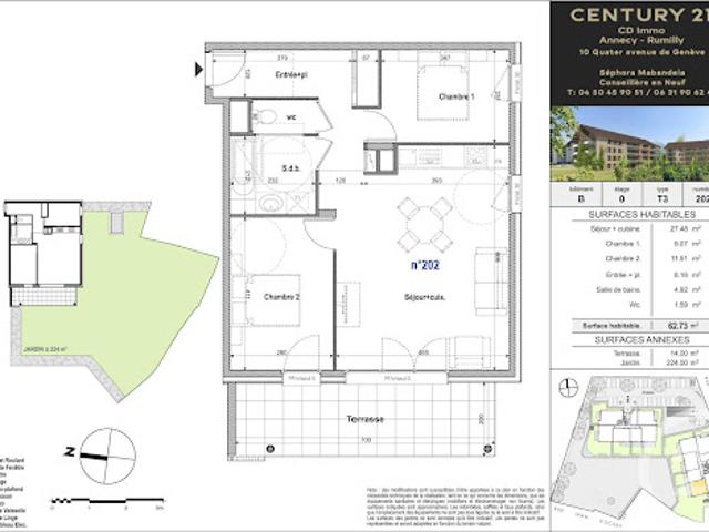 Appartement vente à Faverges, Faverges-Seythenex