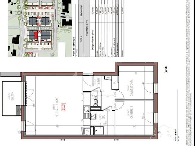 Appartement vente à Angers, Pellouailles-les-vignes