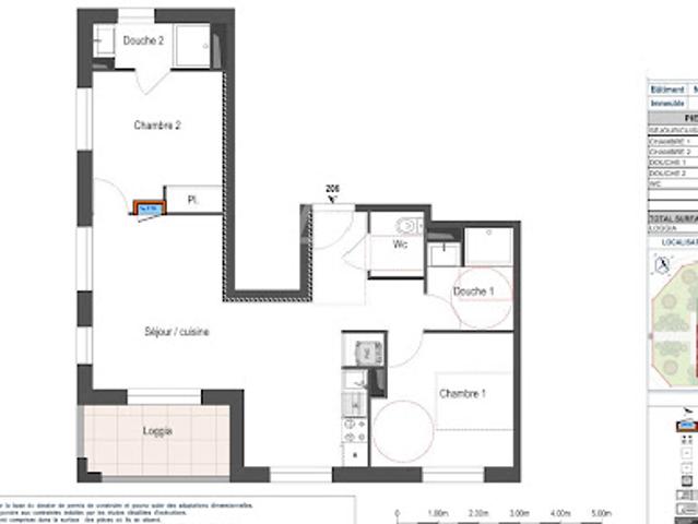 Appartement vente à Le Chêne, Écouflant