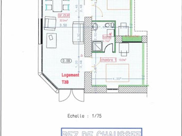 Appartement vente à Gray, Haute-Saône