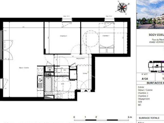 Appartement vente à Angers, Saint-sylvain-d'anjou