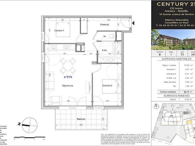 Appartement vente à Faverges, Faverges-Seythenex