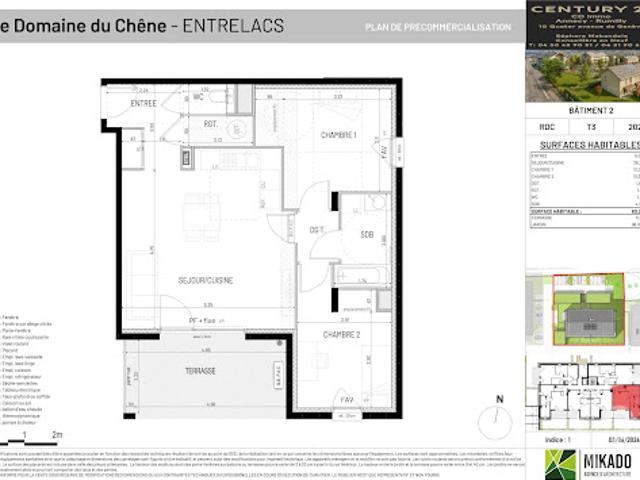 Appartement vente à Chambéry, Albens