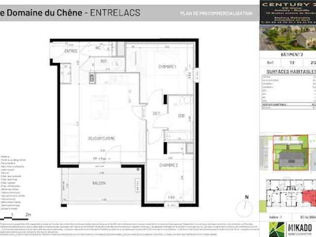 Appartement vente à Chambéry, Albens