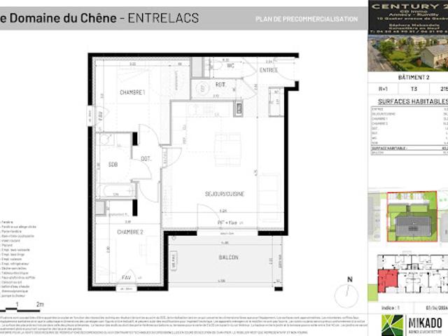 Appartement vente à Chambéry, Albens