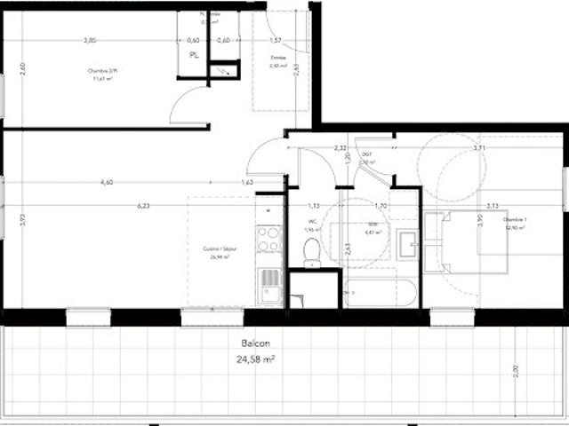 Appartement vente à Saint-Brieuc, Bretagne
