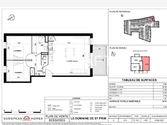 Appartement vente à Toulouse, Bessières