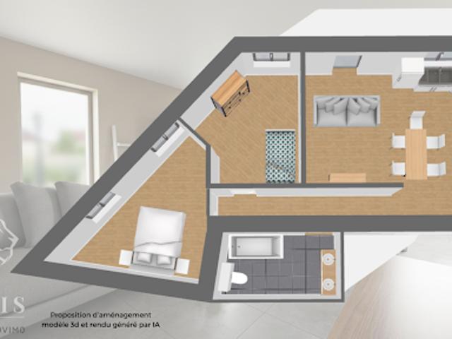 Appartement vente à Grenoble, Saint-marcellin