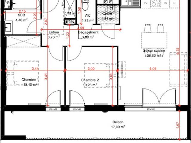 Appartement vente à Poitiers