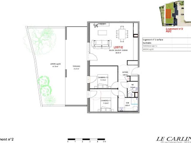 Appartement vente à La Tour-du-Pin, Morestel
