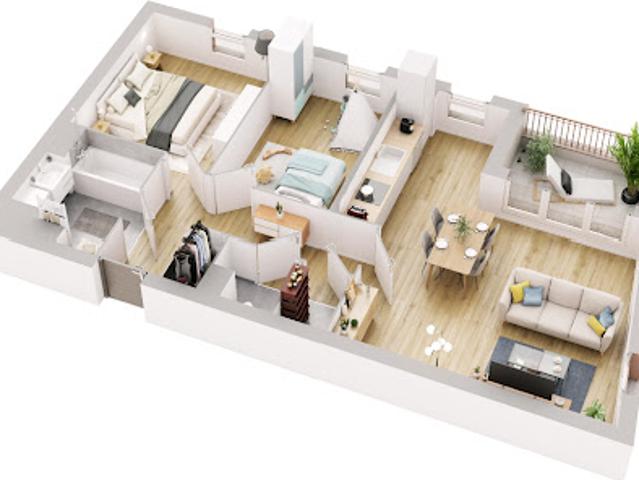 Appartement vente à Lille, Haubourdin