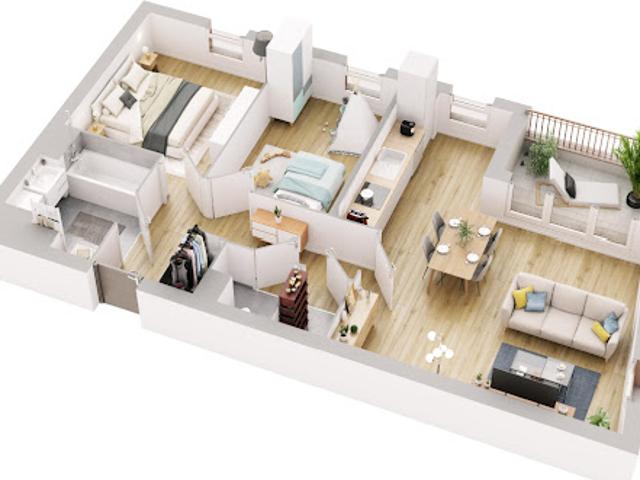Appartement vente à Lille, Haubourdin