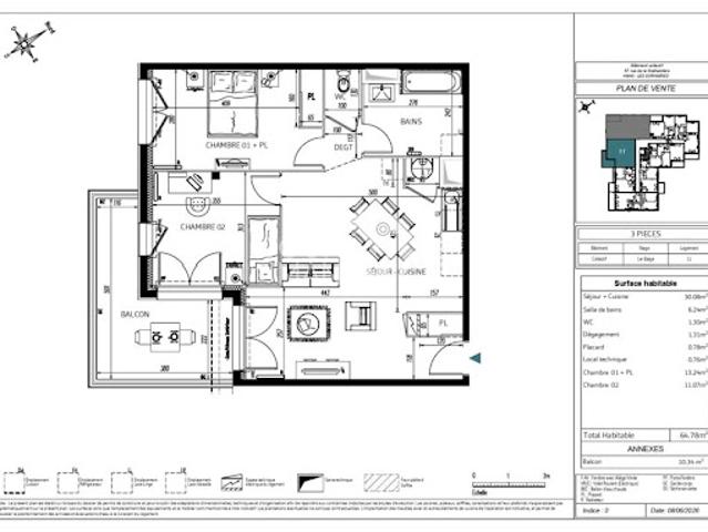 Appartement vente à Nantes, Les Sorinières