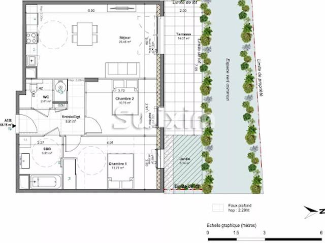 Appartement vente à Saint-Julien-en-Genevois, Auvergne-Rhône-Alpes