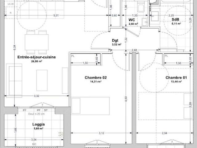 Appartement vente à La Rochelle