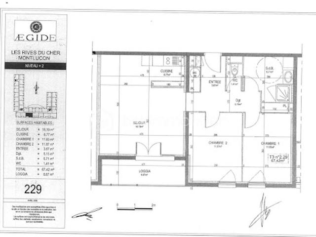 Appartement vente à Montluçon