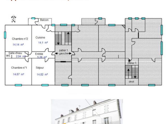 Appartement vente à Lons-le-Saunier, Jura
