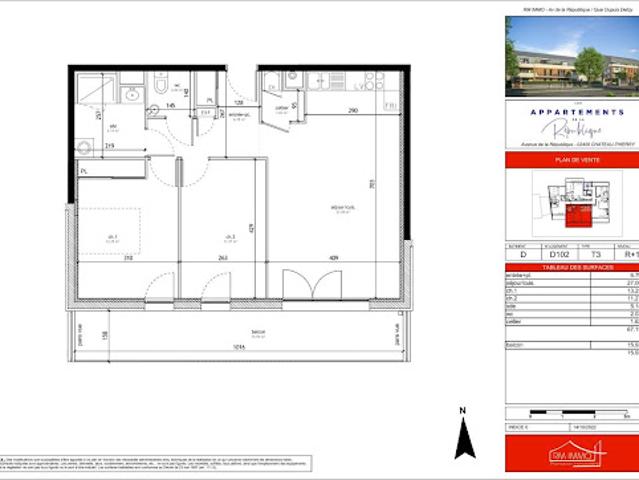 Appartement vente à Château-Thierry, Château-thierry