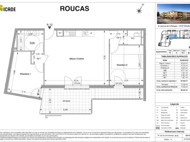 Appartement vente à Istres, Vitrolles