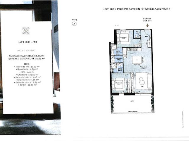 Appartement vente à La Perrière, Séez