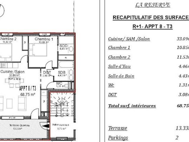 Appartement vente à Nîmes, Aubais